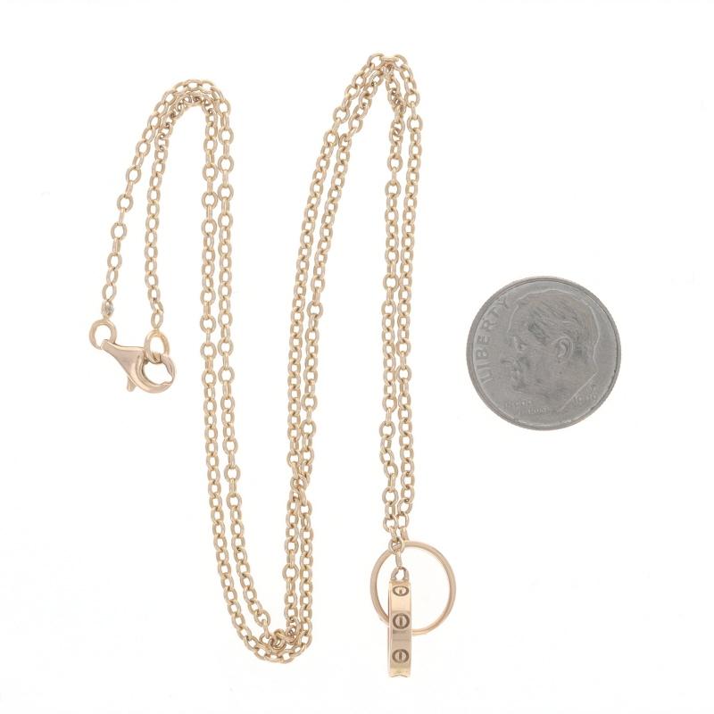 Collier pendentif amour entrelacé de Cartier 20