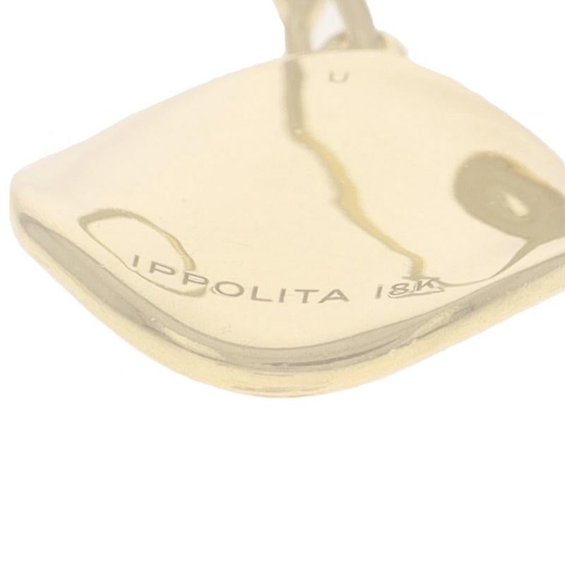 Orecchini a fiore medio Ippolita - Oro giallo 18k rotondo 1,24ctw con foro in vendita 2