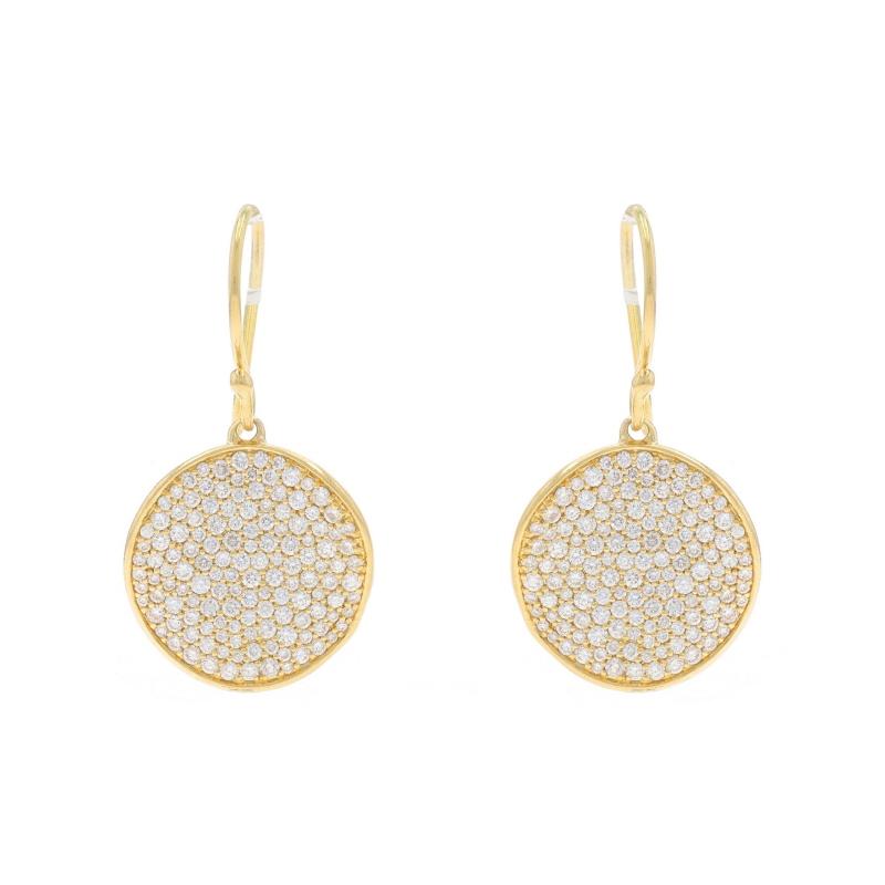 Prezzo al dettaglio: $5995

Marchio: Ippolita
Collection'S: Polvere di stelle
Design:  Orecchini a goccia a fiore medio con disco in pavé

Contenuto del metallo: Oro giallo 18k

Informazioni su A. Stone

Diamanti naturali
Carati: 1.24ctw
Taglio: