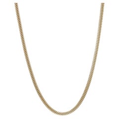 Yellow Gold Snake Chain Necklace 18" - 14k