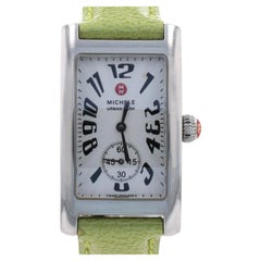 Michele Urban Park Ladies Watch MW02S00A0001 Stainless Quartz Green 1 Yr Wnty