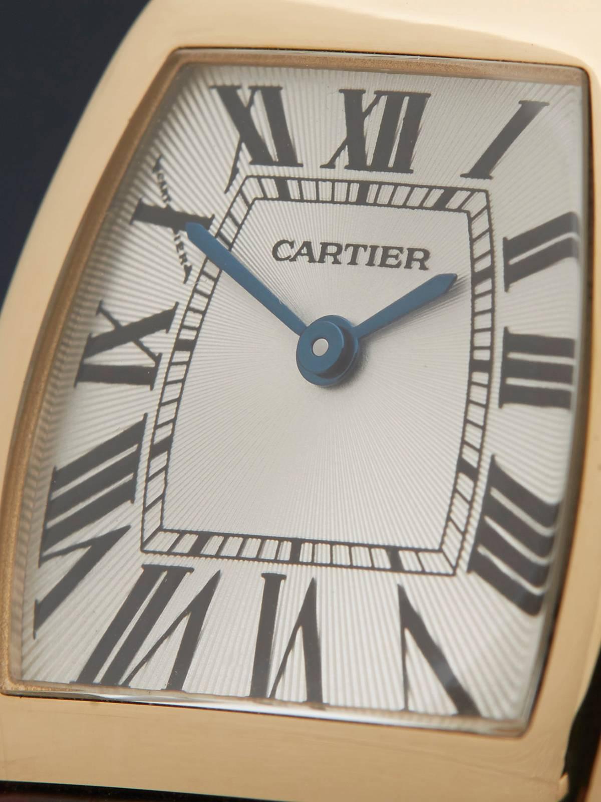 Cartier Rose Gold La Dona Quartz Wristwatch Ref W6400356  In Excellent Condition In Bishop's Stortford, Hertfordshire