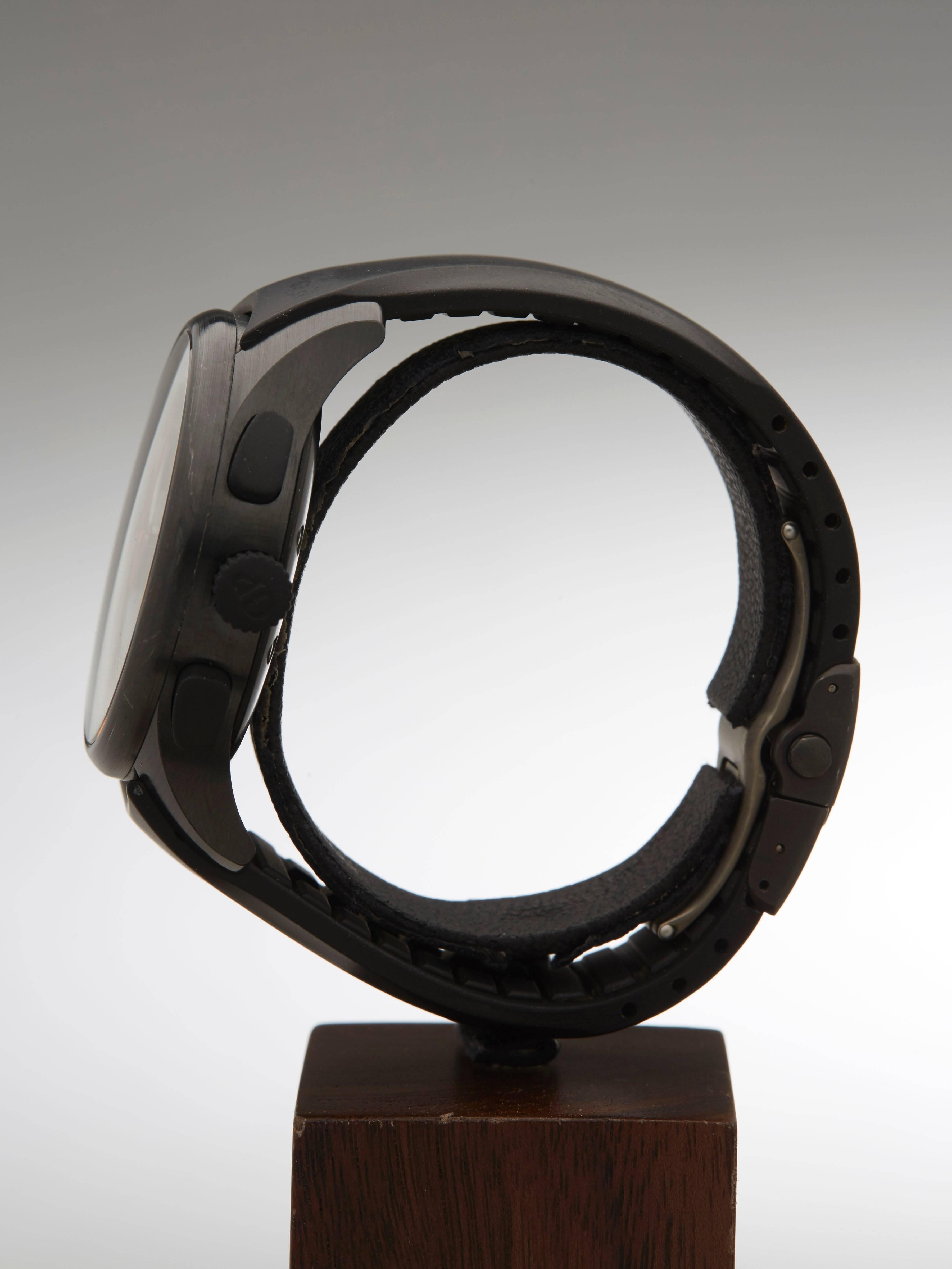 Girard Perregaux Titanium Ceramic WWTC Shadow Flyback Chronograph Wristwatch 1