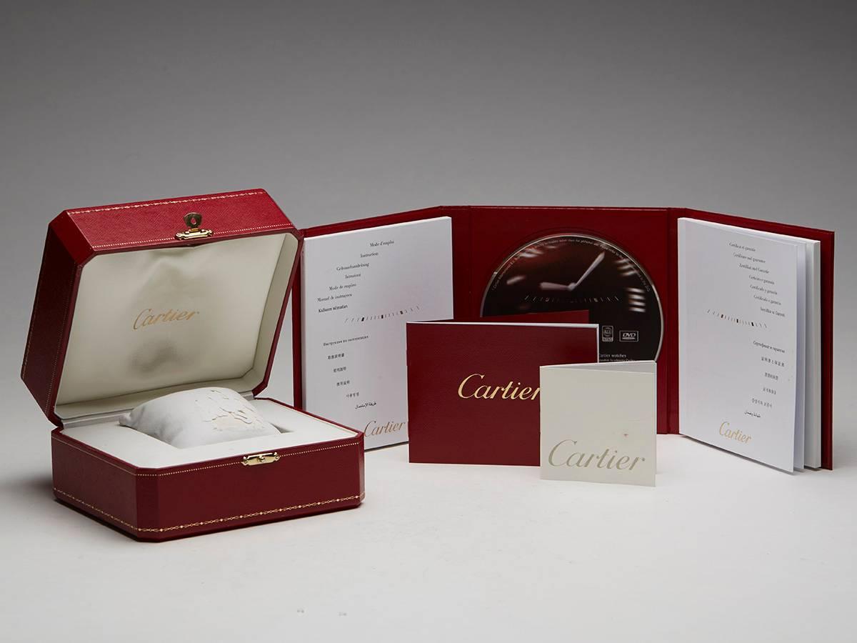 Cartier Lady's Rose Gold Stainless Steel Pasha Chronograph Quartz Wristwatch 5