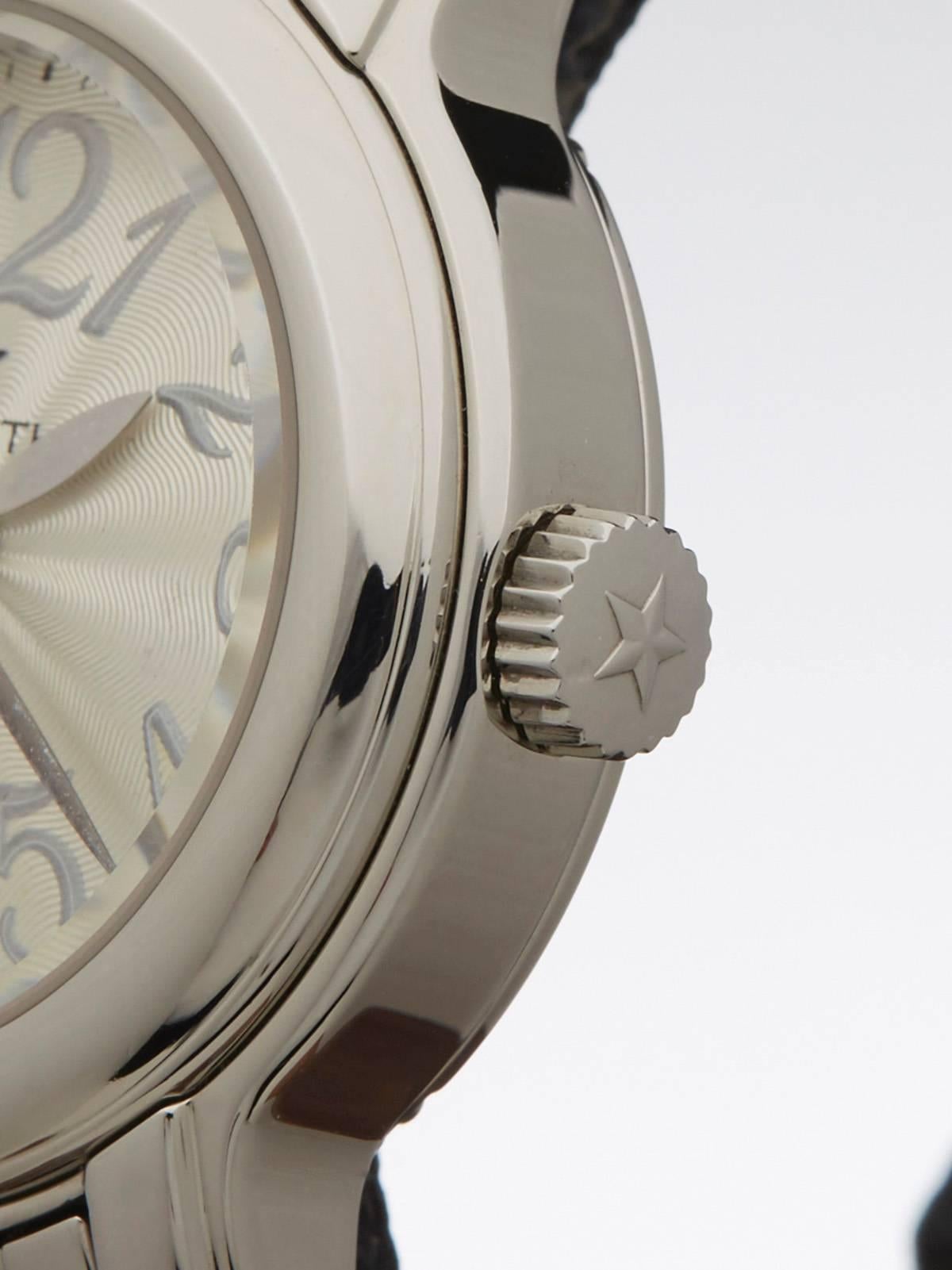 Women's Zenith Lady's Stainless Steel Elite Chronomaster Automatic Wristwatch