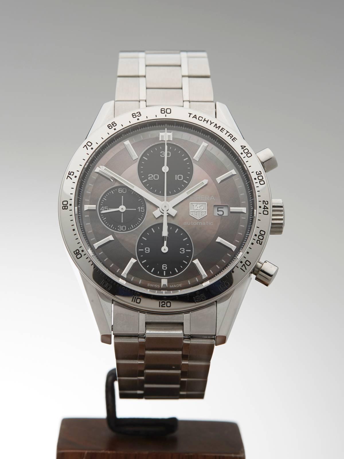 Women's or Men's Tag Heuer Carrera calibre 16 chronograph gents CV201P.BA0794 watch