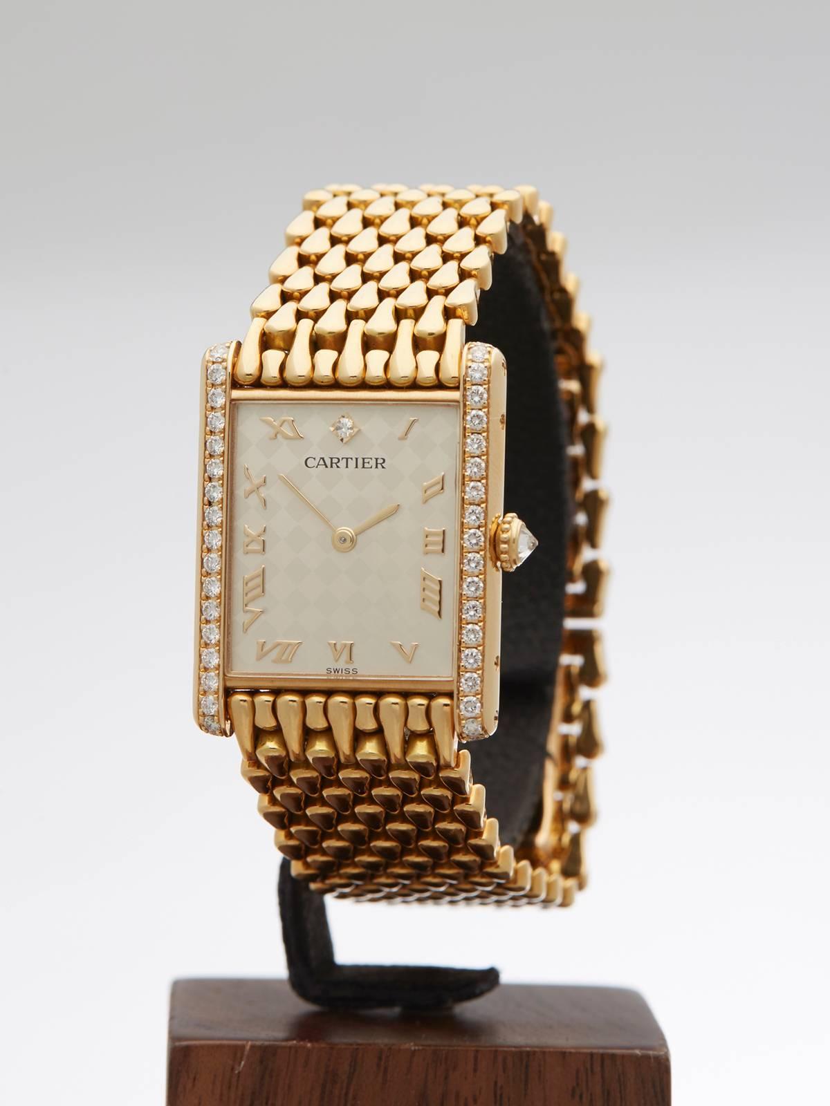 Cartier Tank Paris Rare montre originale pour femmes 16121 1