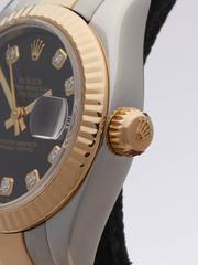 Rolex Datejust Original Diamonds Ladies 179173 Watch