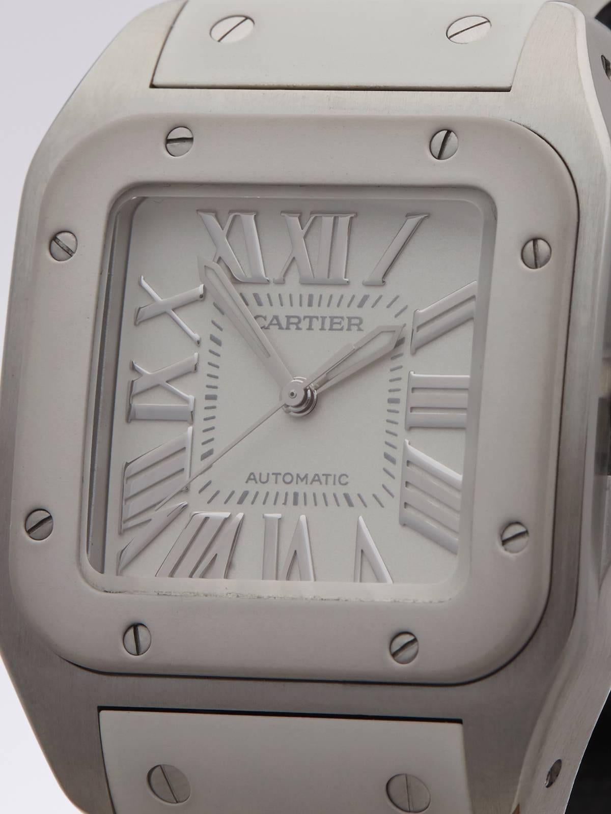 cartier santos 100 ref 2878