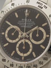 Rolex Stainless Steel Daytona patrizzi dial  inverted 6 Automatic Wristwatch