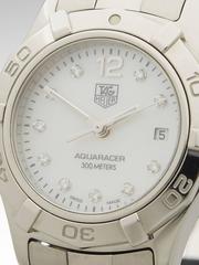 Tag Heuer ladies Stainless Steel Aquaracer Quartz Wristwatch
