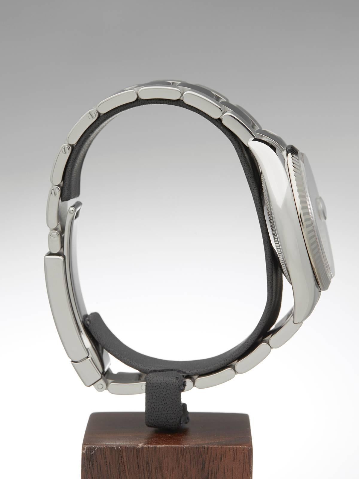Rolex Stainless Steel Datejust Automatic Wristwatch 3