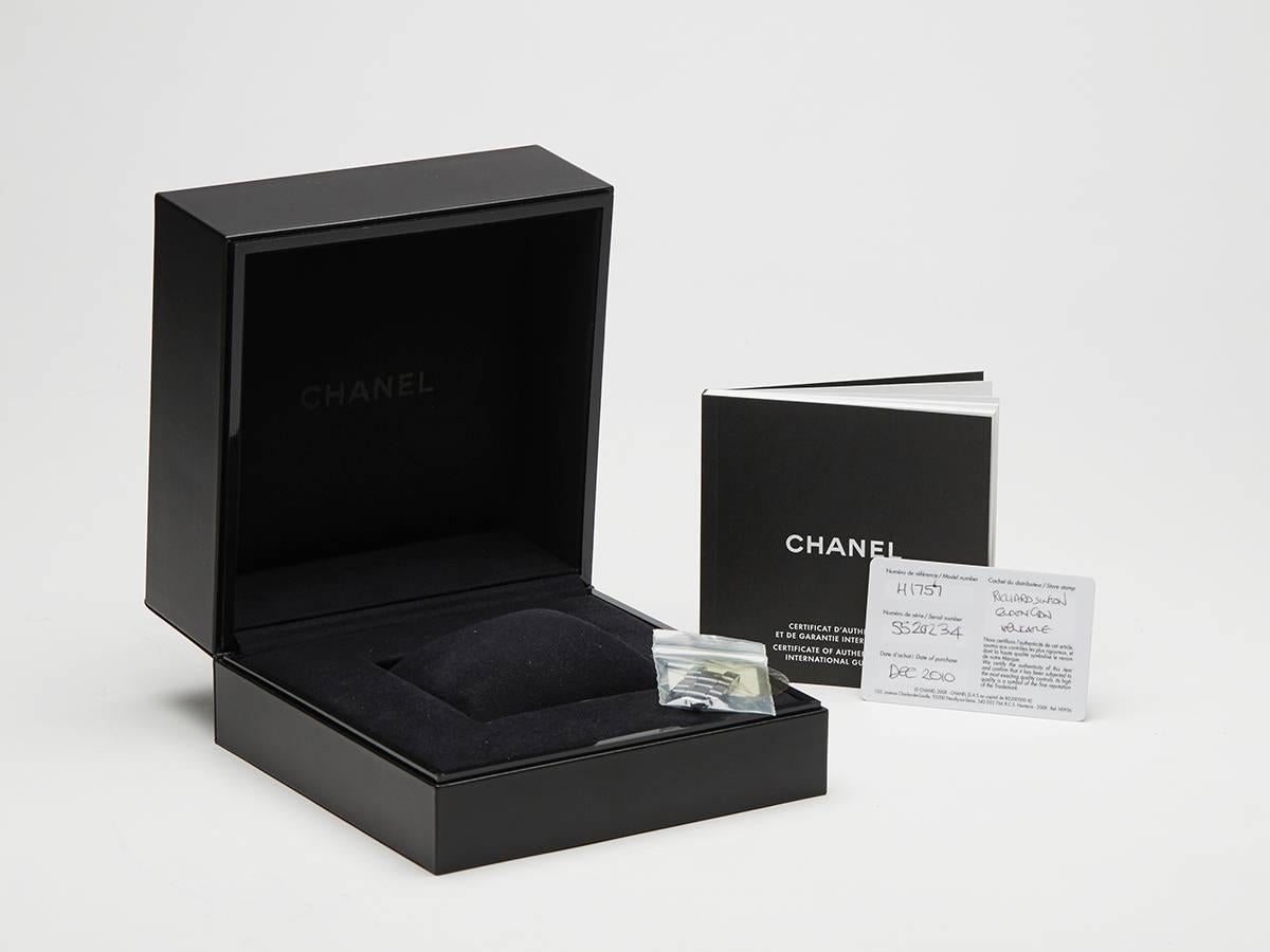 Chanel Ceramic Diamond Dial J12 Automatic Wristwatch H1757 6