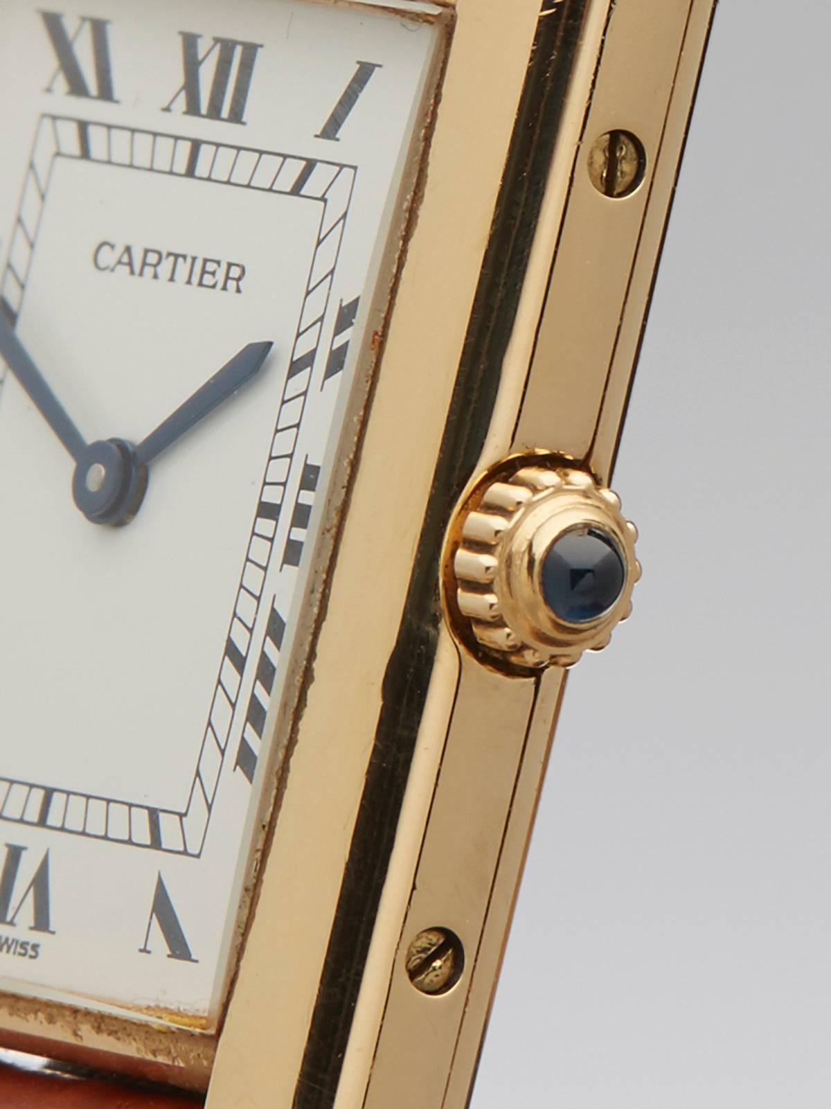 Cartier Tank Louis unisex watch In New Condition In Bishop's Stortford, Hertfordshire