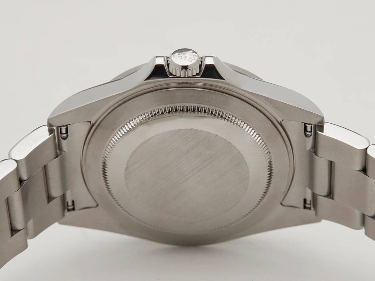 Rolex Stainless Steel Explorer II Automatic Wristwatch Ref 16570  1