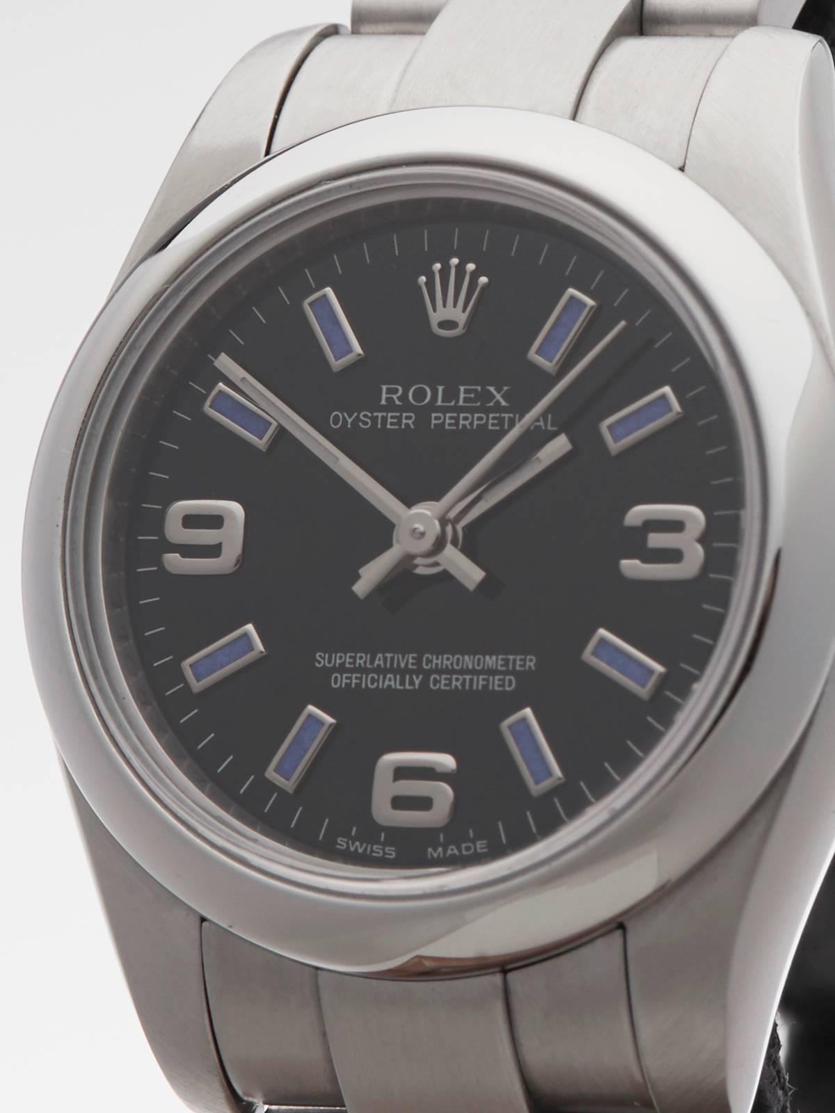 Women's or Men's Rolex Oyster Perpetual ladies 176200 watch