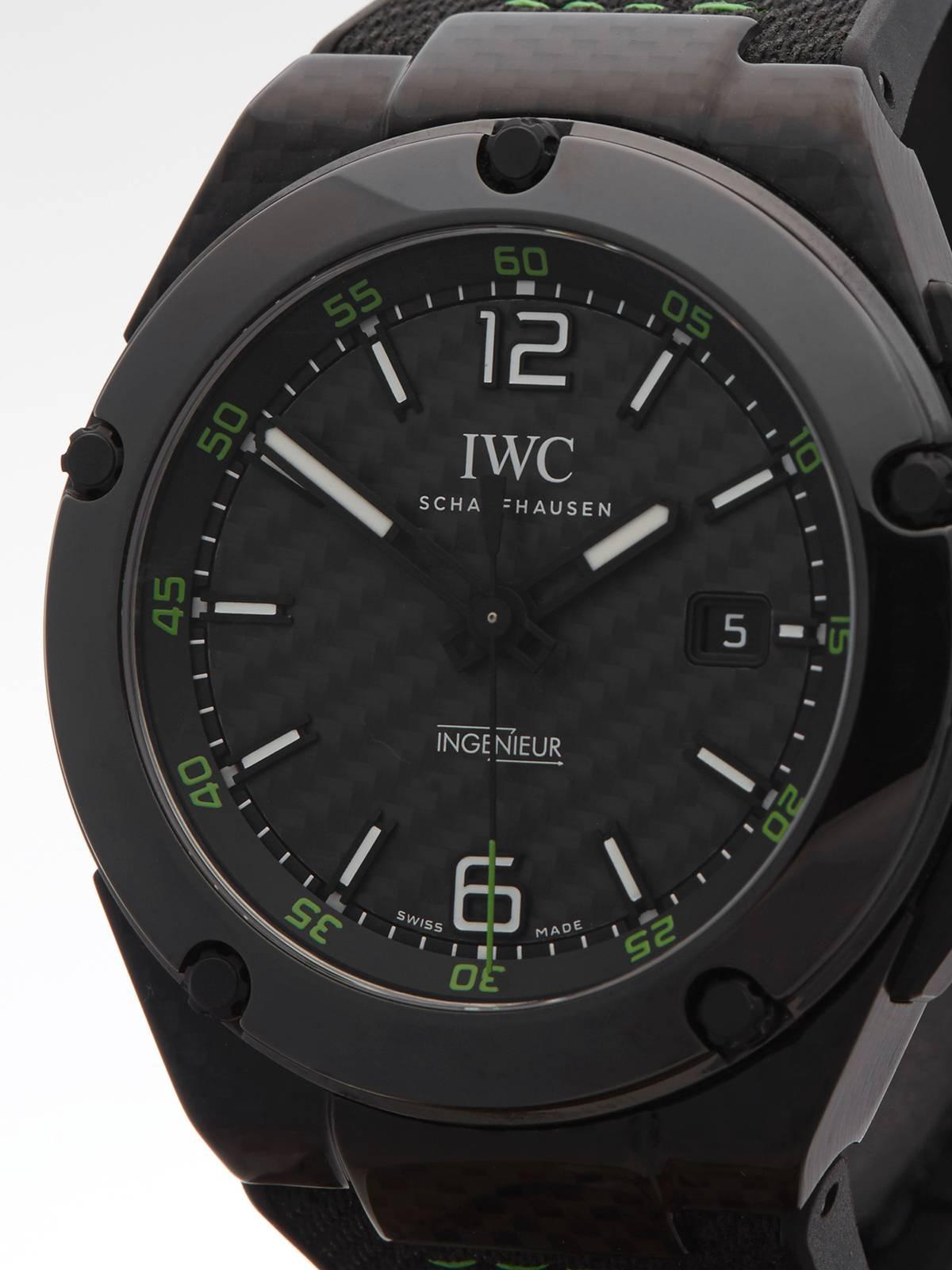IWC Ingenieur Carbon Performance Gents IW322404 Watch In New Condition In Bishop's Stortford, Hertfordshire