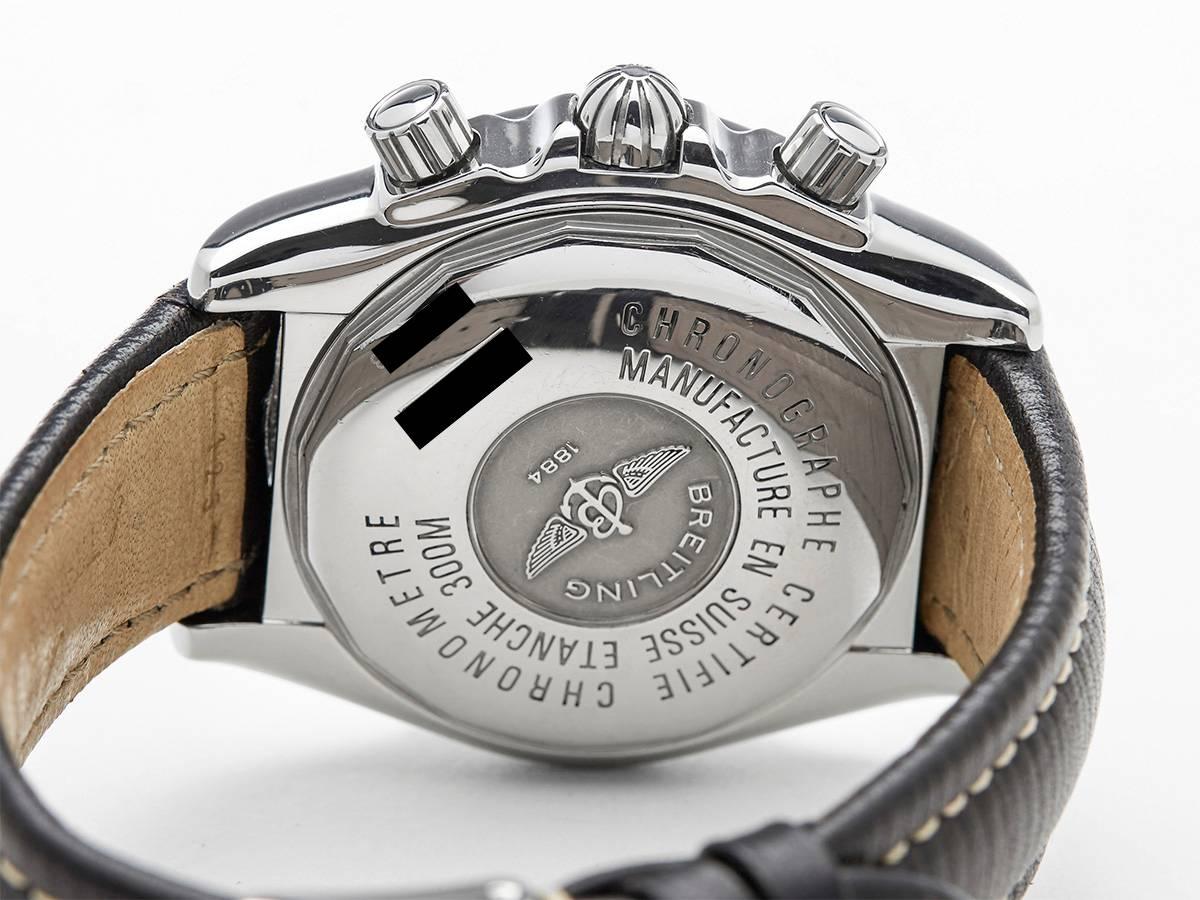 Breitling Chronomat evolution chronograph gents A13356 watch 1