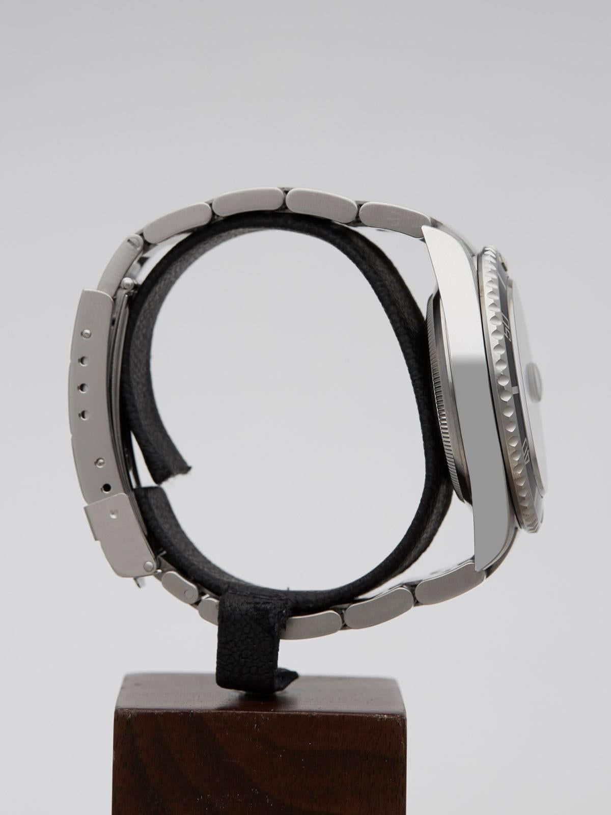 Rolex Stainless Steel Submariner Automatic Wristwatch 3
