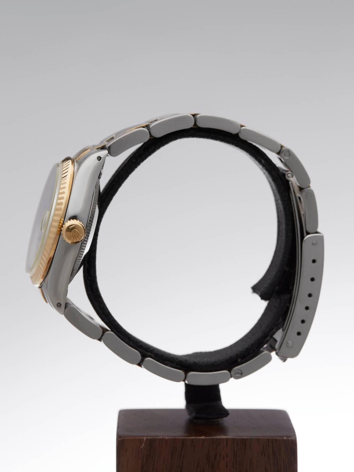 Rolex Yellow Gold Datejust Mid Size Automatic Wristwatch 1