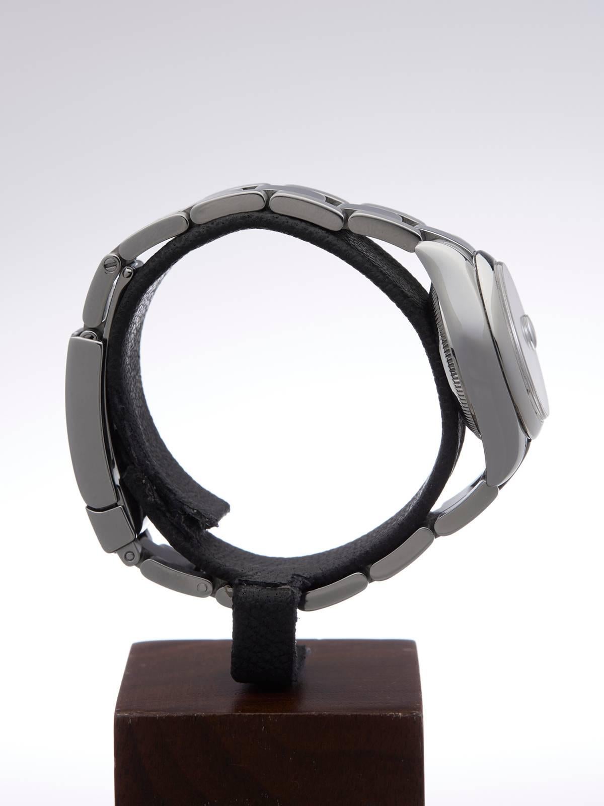 Rolex Ladies Stainless Steel Datejust Automatic Wrist Watch 2