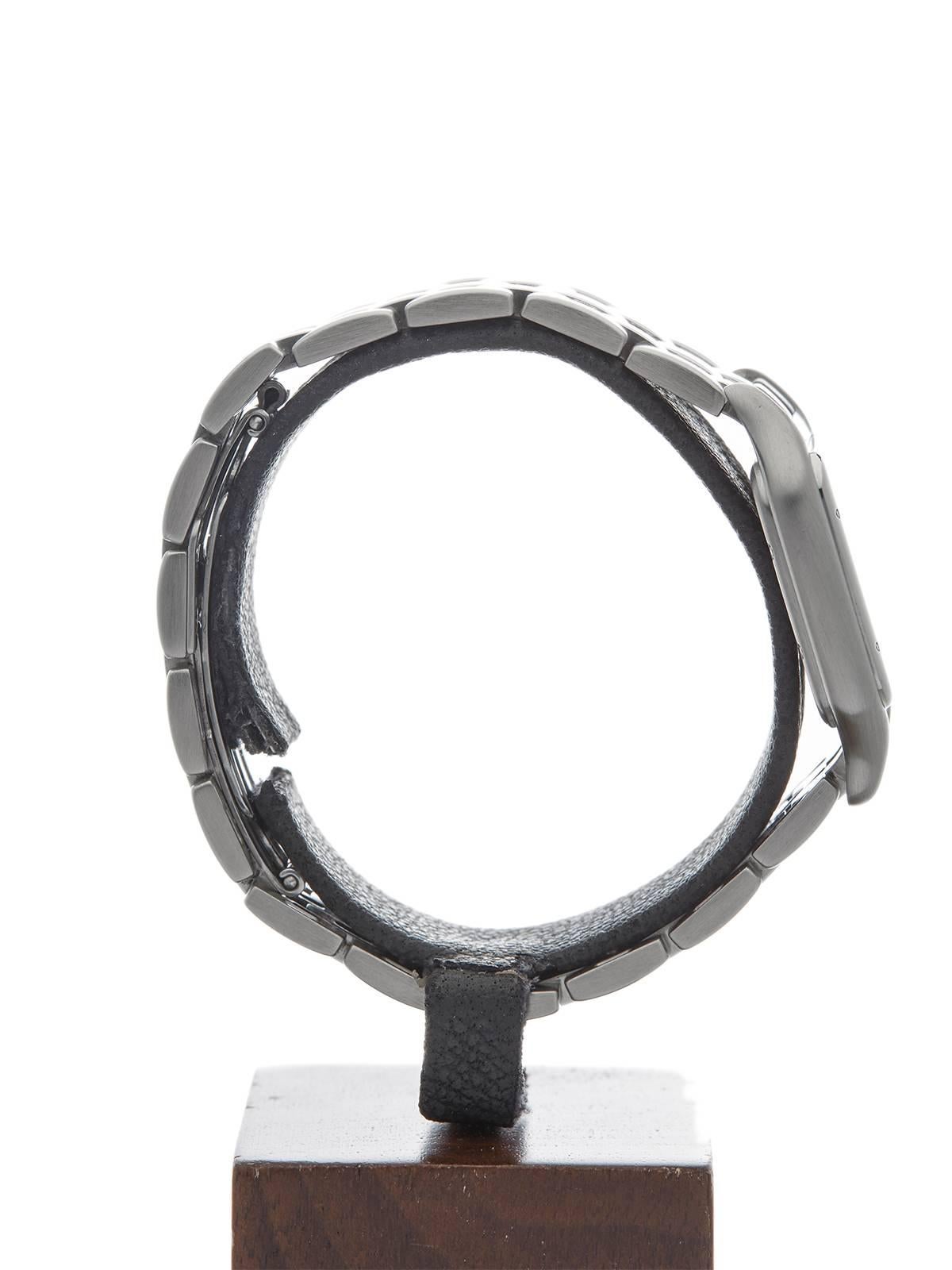 Cartier ladies Stainless Steel Panthere Quartz Wristwatch Ref W3304 3