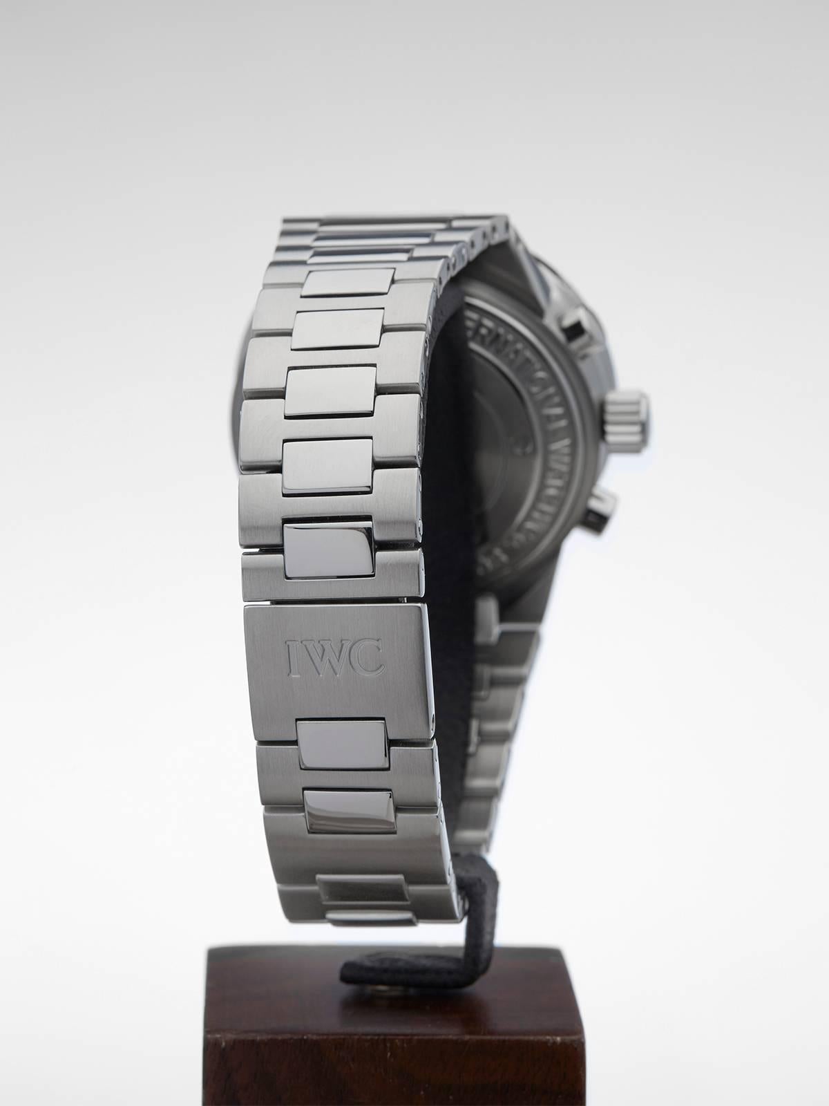IWC GST Stainless Steel perpetual calendar Automatic Wristwatch Ref IW375607 2