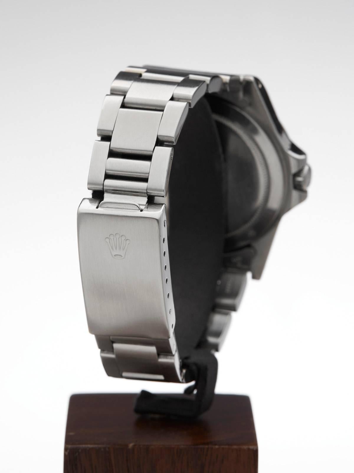 Rolex Stainless Steel Explorer II steve mcqueen Automatic Wristwatch 4