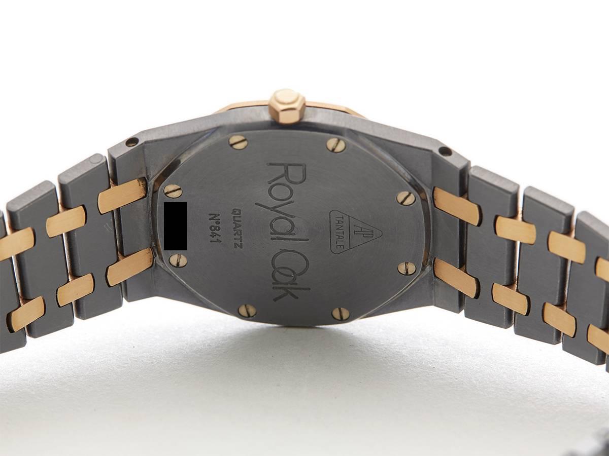 Audemars Piguet Tantalum Rose Gold Royal Oak Automatic Wristwatch 1