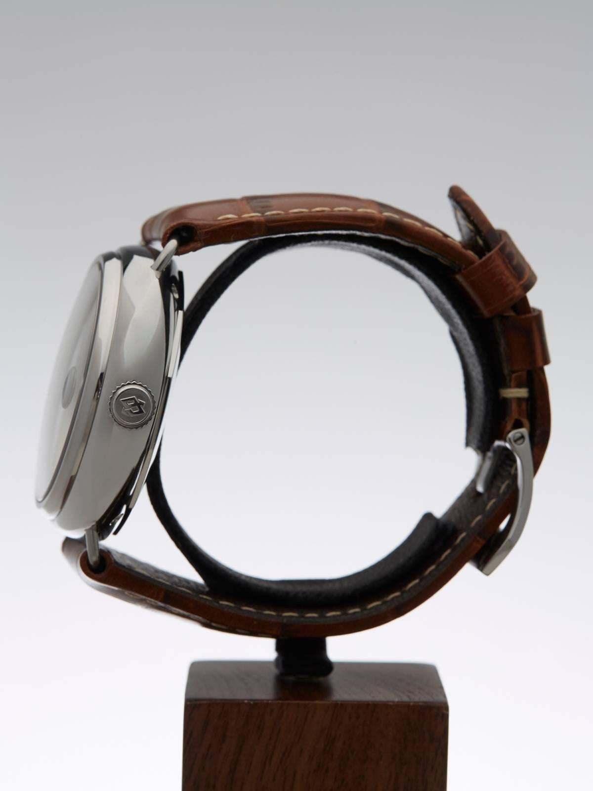 Panerai Stainless Steel Radiomir Black Seal Automatic Wristwatch PAM00287  1
