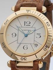 Cartier Yellow Gold Pasha de Cartier Automatic Wristwatch W3004856