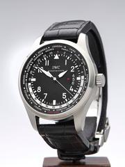 IWC Stainless Steel Pilot's WorldTimer Automatic Wristwatch