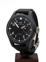 IWC Ceramic Stainless steel Big Pilot's topgun Automatic Wristwatch