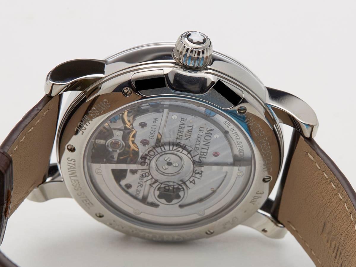 Montblanc Nicolas Rieussec GMT chronograph Automatic Wristwatch 106487 5