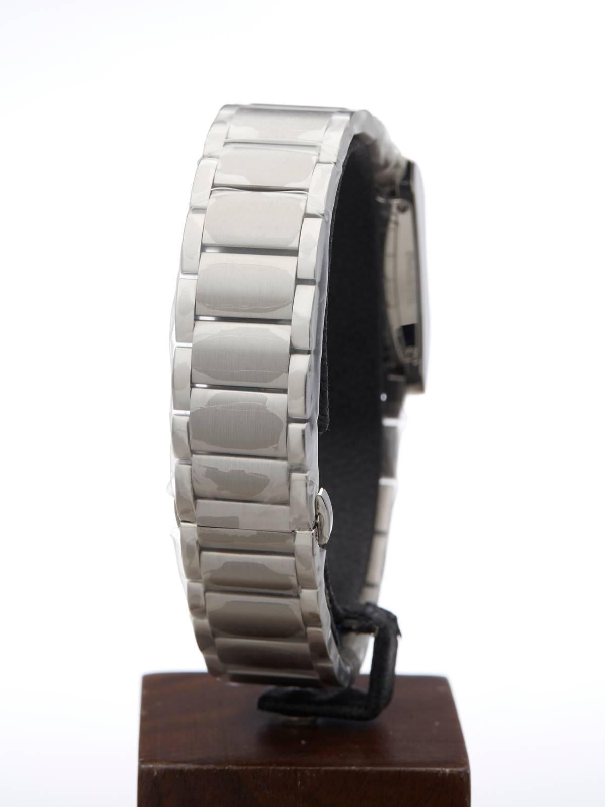 Baume & Mercier Hampton ladies Stainless steel Quartz Wristwatch Ref W3429 2
