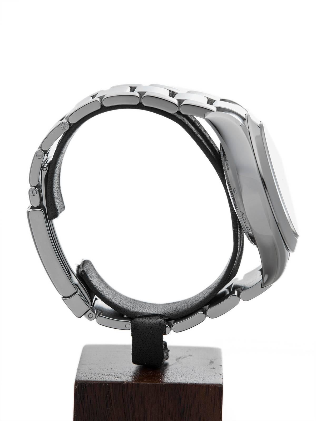  Rolex Stainless Steel Milgauss Automatic Wristwatch 2