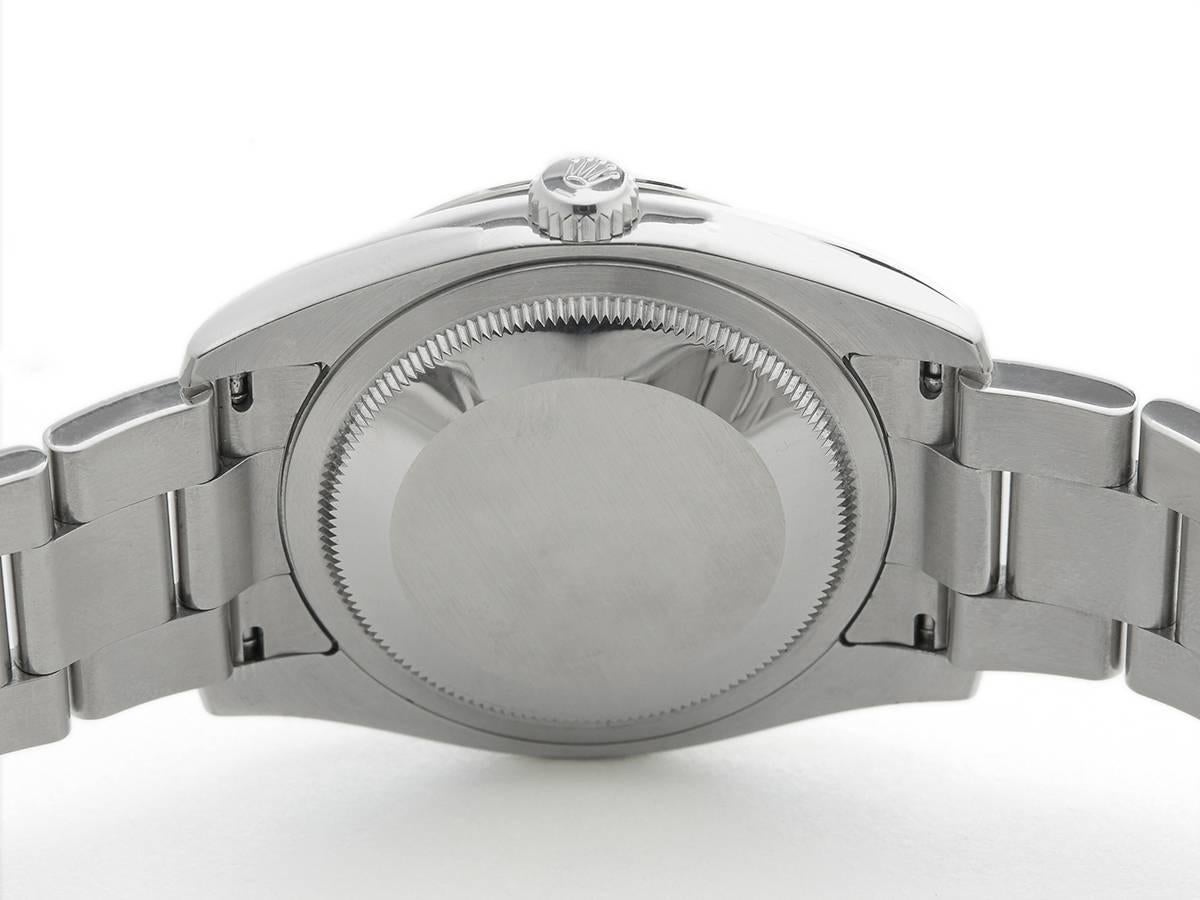 Rolex Stainless Steel Datejust Turn-O-Graph Automatic Wristwatch 116264 2004 4