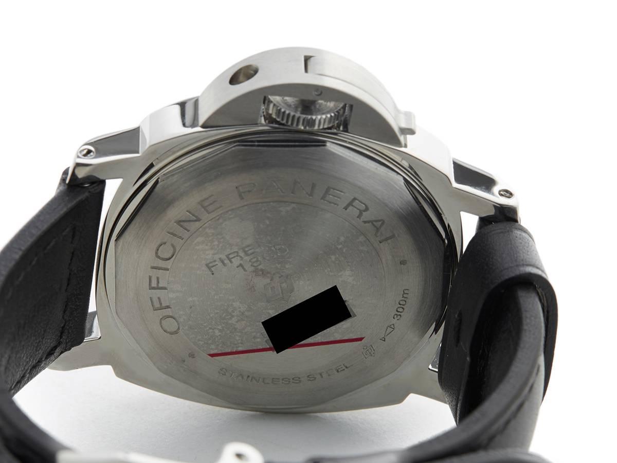  Panerai Stainless Steel Luminor Base Automatic Wristwatch PAM0000 2014 3