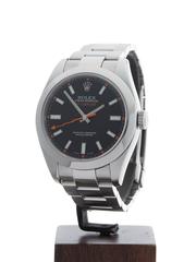 Rolex Stainless Steel Milgauss Automatic Wristwatch 116400 2010