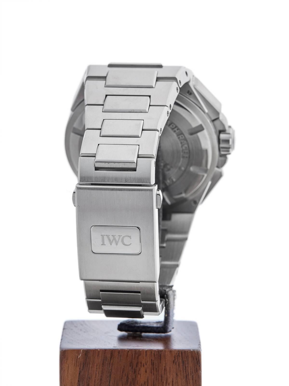  IWC stainless steel Ingenieur Automatic Wristwatch 4