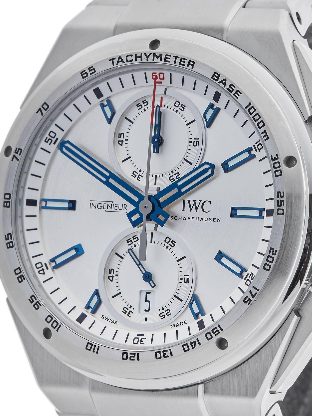  IWC stainless steel Ingenieur Automatic Wristwatch In Excellent Condition In Bishop's Stortford, Hertfordshire