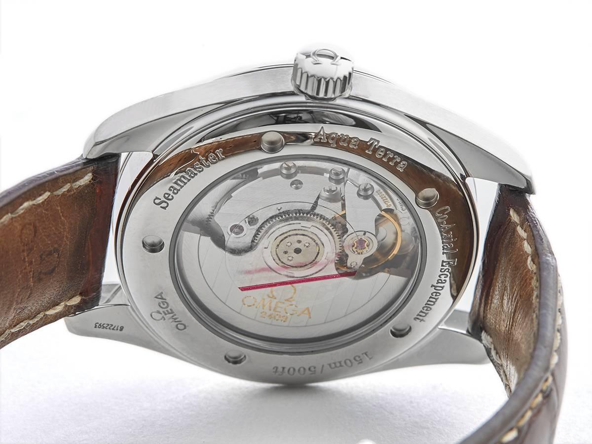Omega Stainless Steel Railmaster Automatic Wristwatch 4