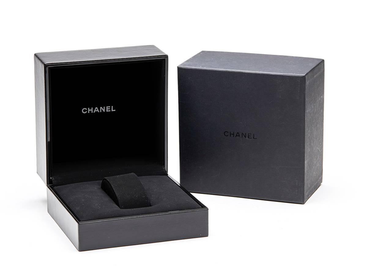 Chanel Ladies Platinum Mademoiselle Quartz Wristwatch 6