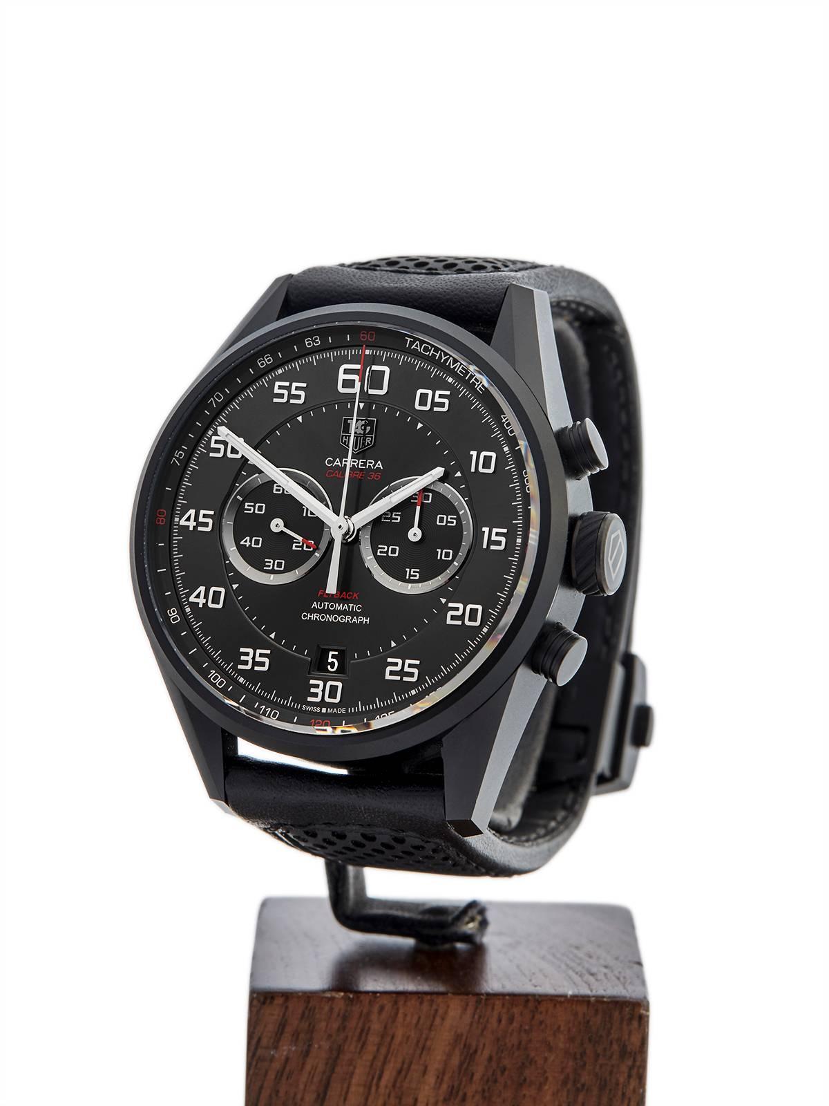 Ref 	W3573
Model Number: CAR2B80.FC6325
Serial Number: WRC****
Condition: 9 - Excellent condition
Age: 17th November 2015
Case Diameter: 43 mm
Case Size: 43mm
Box and Papers: Box, Manuals and Guarantee
Movement: Automatic
Case: PVD Coated