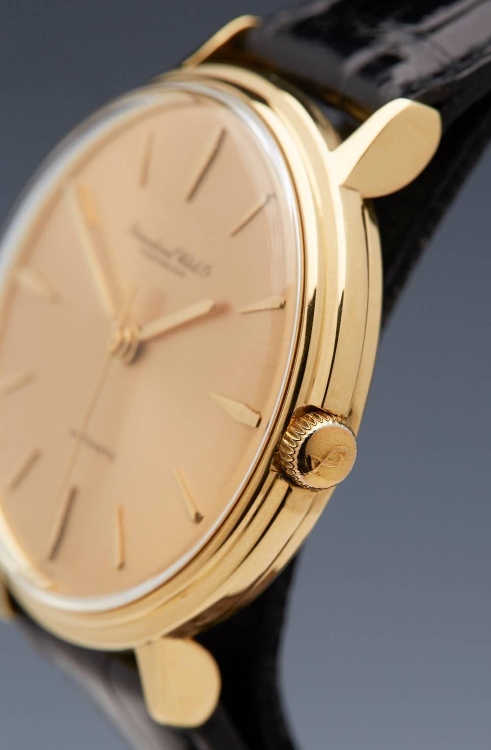 iwc vintage gold automatic