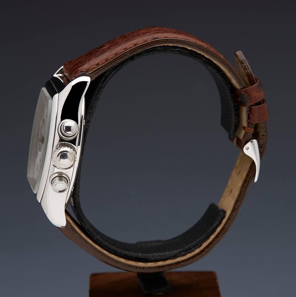  Girard Perregaux White Gold Richeville Chronograph Wristwatch 1