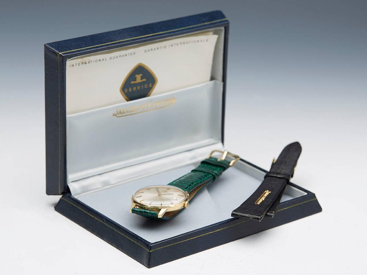 Jaeger-LeCoultre Yellow Gold Cal.886 Manual Wind Mechanical Wristwatch 5