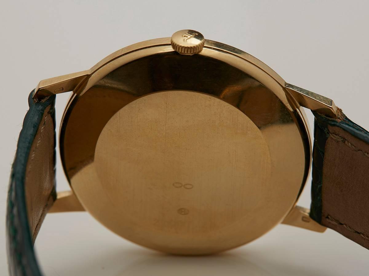 Jaeger-LeCoultre Yellow Gold Cal.886 Manual Wind Mechanical Wristwatch 3