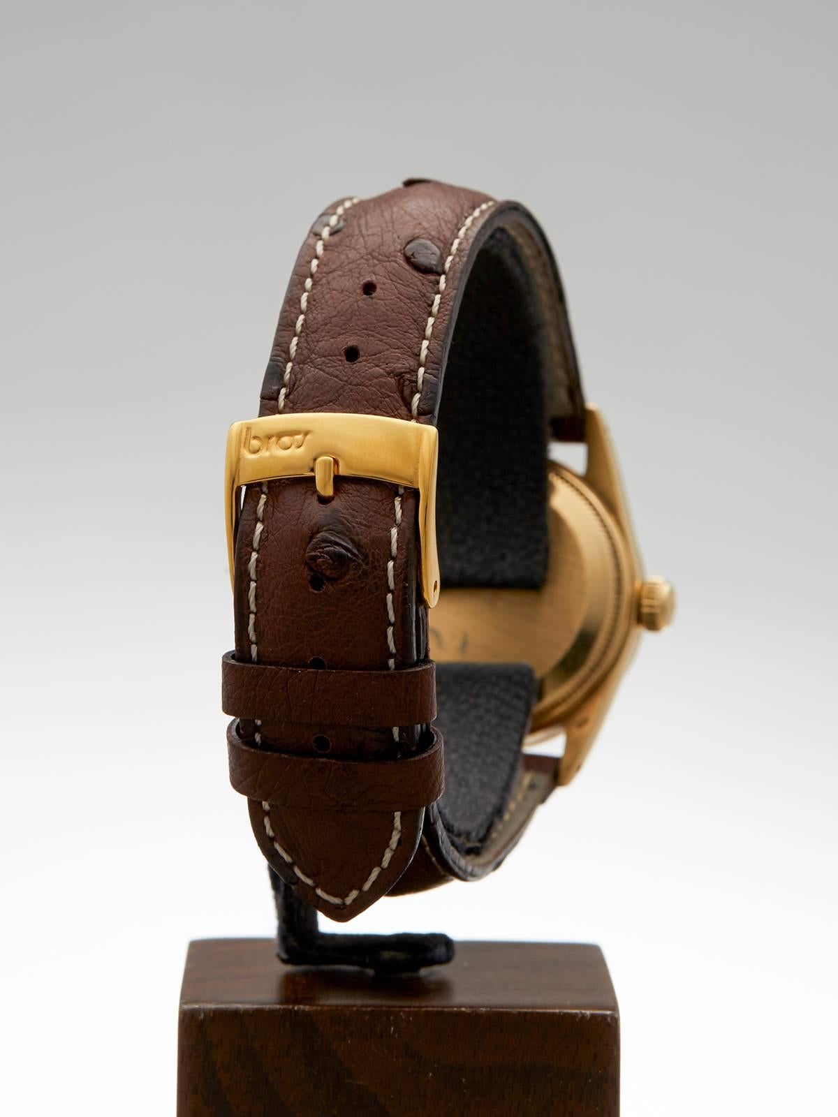 Rolex Rose Gold Datejust Automatic Wristwatch 6827 1978 1