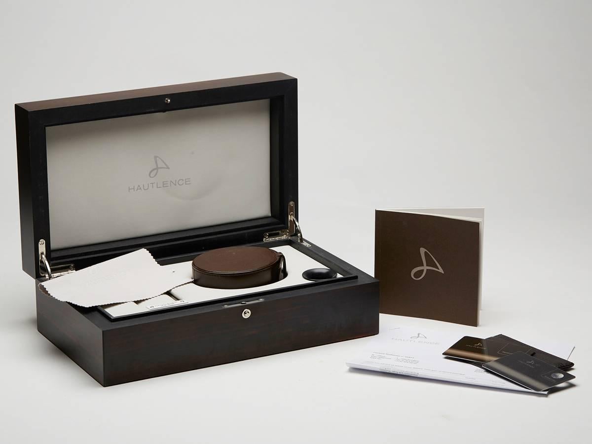 Hautlence Yellow Gold Mechanical Wind Wristwatch Ref HL01 2015 5